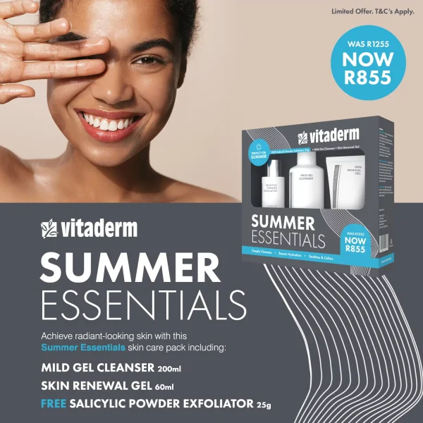Summer Essentials Pack | Glow & Protect Trio | Vitaderm